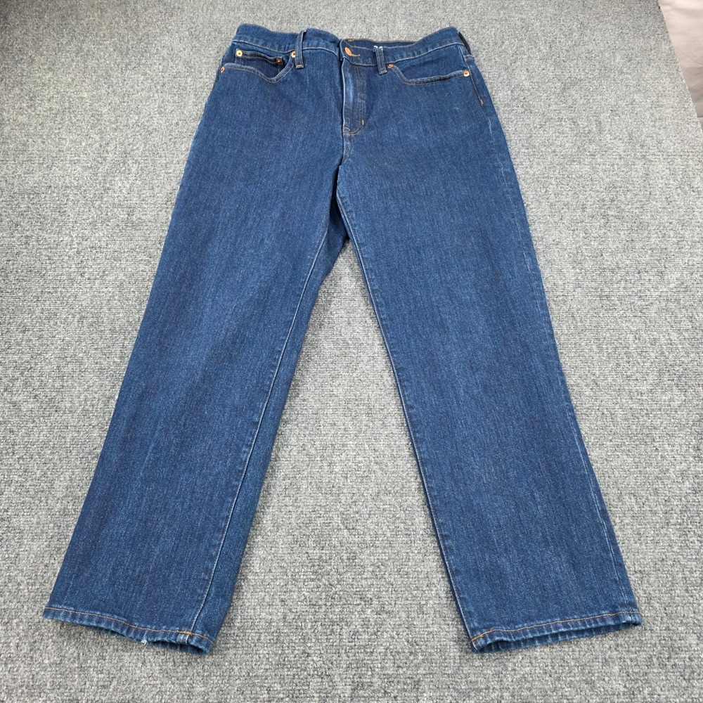 J Crew Classic Straight Dark Wash Jeans Mens Size‎ 30